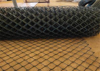Chine Grillage d'utilisation enduit par PVC de tissu de barrière de maillon de chaîne de muret de 8 pieds à vendre