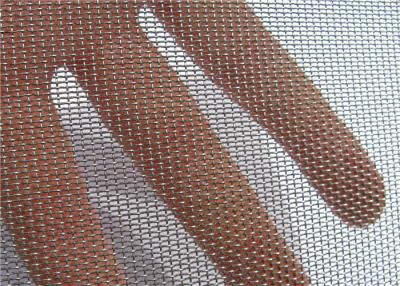 China Silver 304 316 Square Wire Mesh , Stainless Woven Mesh Use For Filters for sale