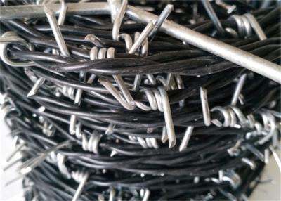 China SGS Galvanized Binding Wire For Security Fence / PVC Coated Barded Wire for sale