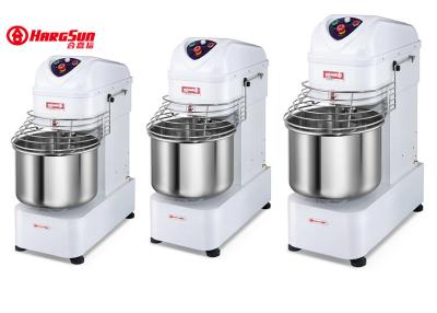 China Stainless Steel 40L Spiral Dough Mixer 220r/Min White Color for sale
