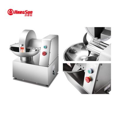 China 80kg/h 5L Automatic Vegetable Cutting Machine 370w Meat Bowl Cutter Machine for sale