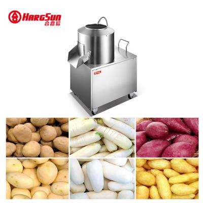 China 140r/min TP350 Food Processing Machinery 240kg/h Commercial Potato Peeler Machine for sale