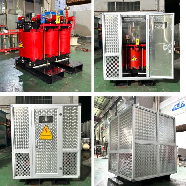 100kVA SGB cast resin isolation transformer with copper winding and electrostatic shield