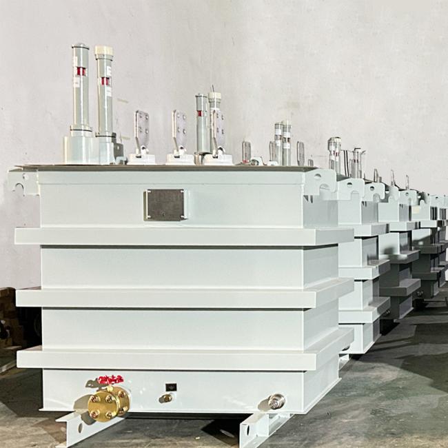167KVA transformer internal components and construction