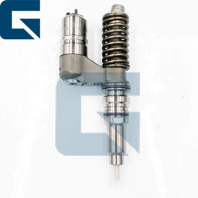 Side profile of diesel fuel injector with measurement reference
