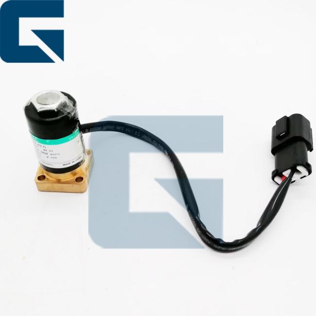 Solenoid valve side profile and connections