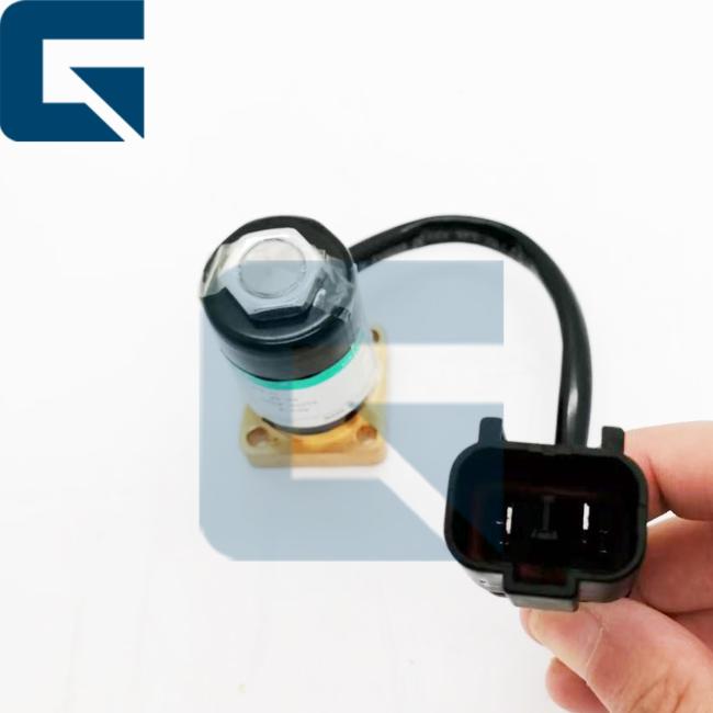Solenoid valve component detailed view