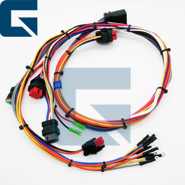 Complete wiring harness assembly for excavator joystick control