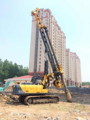 China Rotary Piling Rig For 28 m Drilling Depth 1m Dia Bored Pile Foundation 24 Ton Weight for sale