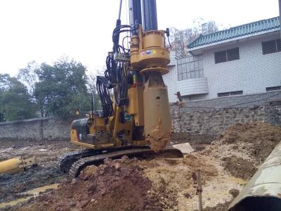 China Small Hydraulic Piling Rig KR60C for Drilling 24m Depth 1000 mm diameter Foundation Pile CE / ISO9001 for sale