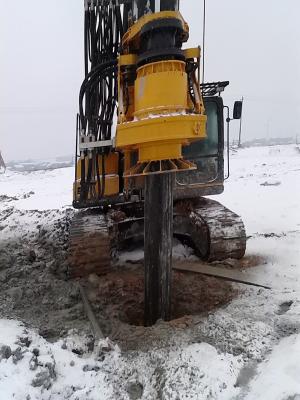 China KR125A Rotary Drilling Rig Pile Machine Infrastructure Pile Driving Equipment 37m for sale