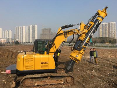 China Small Rotary Piling Rig For 10m Depth 1000mm Diameter Drilling Foundation Drilling Equipment Yellow and black or Green for sale