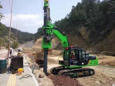 中国 多機能の16mの基礎山KR50の掘削機のオーガーの掘削装置/健康な穴の山の掘削装置 販売のため
