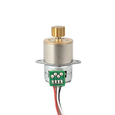 China china motor 5v DC Micro Geared Stepper Motor 15mm Bipolar Stepper Motor With Metal Gearbox SM1516 for sale