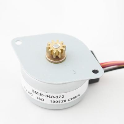 China 4 Phase 6 Wire Permanent Magnet Stepper Motor / 7.5° High Torque  micro Stepper Motor for sale