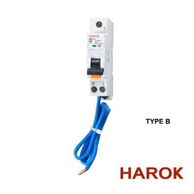 China VRL11 MINI RCBO TYPE B Current Operated Circuit Breaker With Over-Current Protection Under Standard IEC/EN 61009-1 for sale