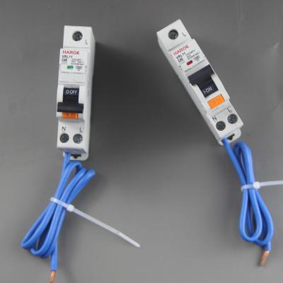 China VRL11 Residual Current Operated Circuit Breaker With Over-Current Protection With 3-5In B Type Tripping Curve for sale