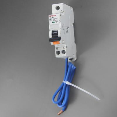 China VRL01 MINI RCBO Type B With 0.15A Rated Residual Non-Operating Current With Standard IEC/EN 61009-1, AS/NZS 61009.1 for sale