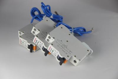 China VAL003 Mini RCBO Residual Current Operated Circuit Breaker With Over Current Protection With Breaking Capacity I△M 500A for sale