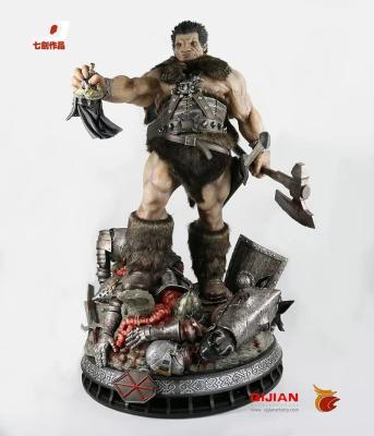 China OEM Zodd Berserk Statue Meticulously Detailed for sale