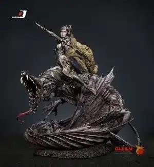 China Pandemic Custom Resin Figurines Four Horsemen Of The Apocalypse for sale