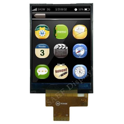 Chine L'écran LCD TFT de 240x320 est de 2,4 pouces, l'écran LCD TFT QVGA est de 2,4 pouces, l'écran LCD TFT est de 2,4 pouces à vendre