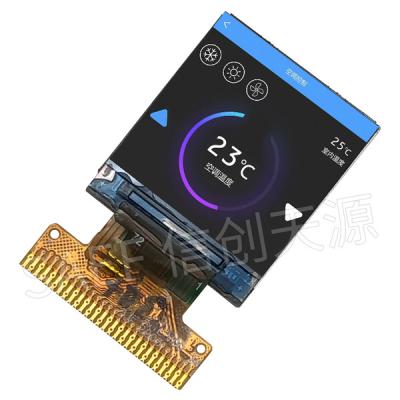 China 0.85 Inch Square LCD Display 128x128 IPS MCU Interface With White LED Backlight for sale