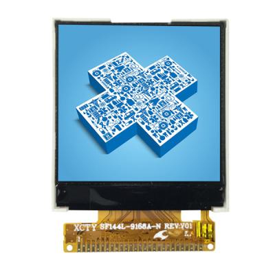 China Tela de exposição pequena do LCD do quadrado, LCD TFT 1,44 128x128 com relação de MUC 8bit à venda