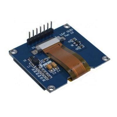 China 1.54 Inch OLED Display Module 128x64 SPI IIC Interface White And Blue Font for sale
