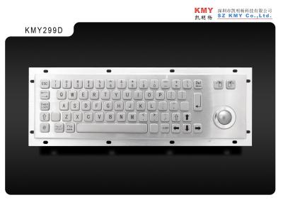 China ESD Panel Mounting Steel Mechanical Keyboard Dustproof Metal Mechanical Keyboard for sale