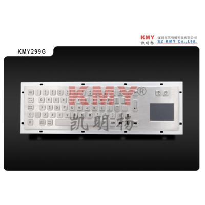 China 392*110mm Kiosk Metal Keyboard USB PS2 Port Medical Grade Keyboard for sale