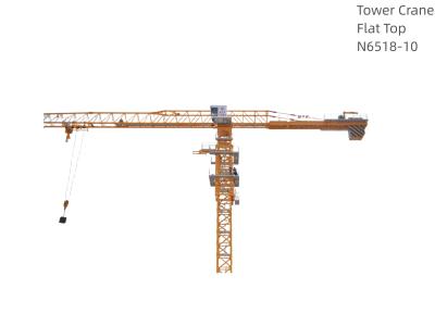 China N6518-10 Climbing Tower Crane 1000kg Construction Crane for sale
