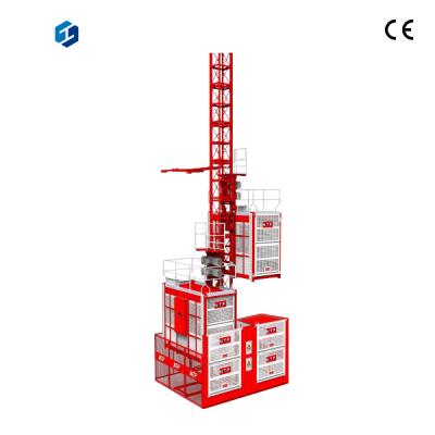 China 2T Construction Hoist Small Construction Elevator SC200/200 III Type D for sale