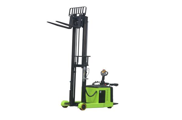 Quality Electric Reach Stacker load 1.3t and 2t up to 6m with narrow width for sale