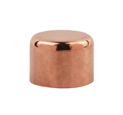 中国 Customized Copper Pipe Cap with 150 PSI Pressure Rating and Threaded Connection 販売のため