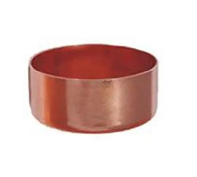 中国 150 PSI Pressure Rating Copper Pipe Protection Cap with Polished Finish 販売のため