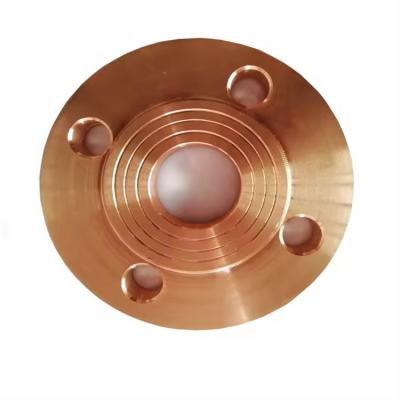 China EN Weld Neck Copper Nickel Flange 2500 for High Temperature Applications for sale
