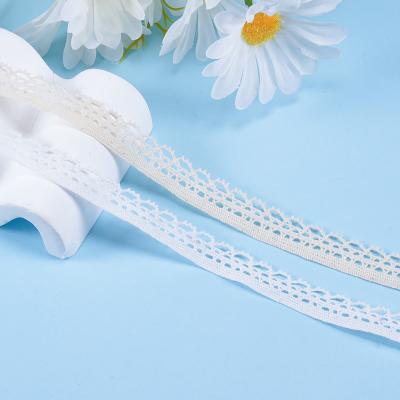 China Cintas de algodón encaje de gancho Diy accesorios de ropa cortina de malla encaje de cinta en venta