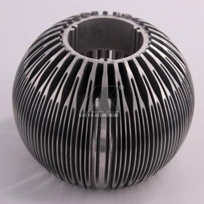 China 6063 Series Heat Sink Aluminum Profiles Oval Style Deep CNC With OEM Service for sale