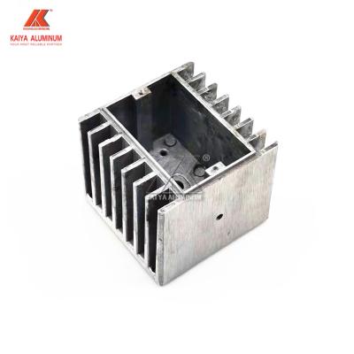 China 0.8mm Led Light Die Casting Parts PVDF Coating Aluminum Die Casting Housing for sale