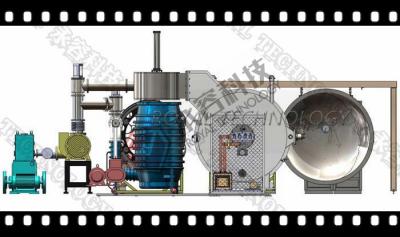 China Vácuo alto que metaliza a máquina de revestimento, magnétron que engasga + depósito da evaporação à venda