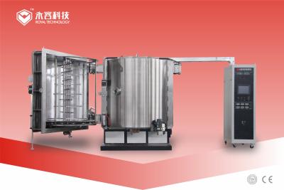 China ABS Plastic Parts Vacuum Metallizer, Plastic PVD Vacuum metallizing Machine, Aluminum Thermal Evaporation Coating for sale