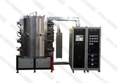 China Máquina de la galjanoplastia del ion del tirador de puerta del oro de Rose, equipo Titanium de la capa del nitruro PVD en venta