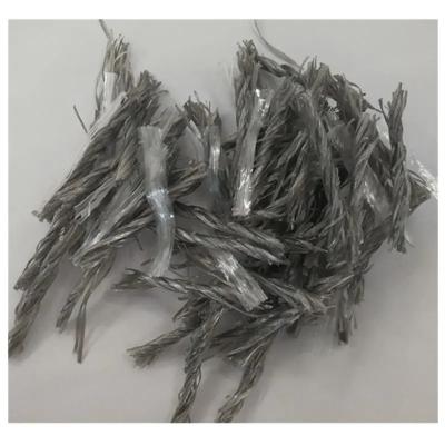 China PP Fiber Mesh & Twisted Bunchy Hybrid Type For Reinforcing Cement Concrete for sale