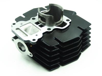 China Black Color Durable Aluminum Cylinder Block For Motorcycle Spare Parts for sale