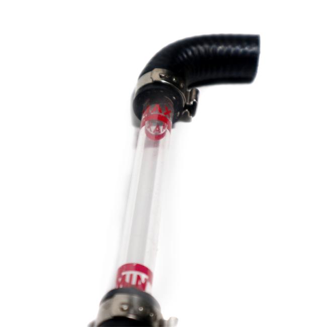 Sight Glass Tube for King Long Higer Bus Expansion Tank - Side View