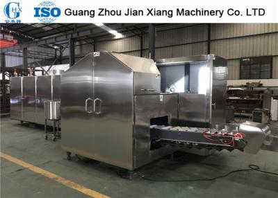China Equipamento industrial do fabricante do cone do waffle do gelado, linha de produção automática do cone do açúcar à venda