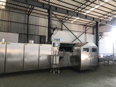 China equipo del fabricante del cono de helado 5000kg, cadena de producción del cono de la oblea 3,37 kilovatio 380V en venta