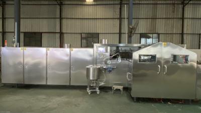 China O PLC controla a máquina do gelado do cone, equipamento de processamento da bolacha do cone do açúcar à venda
