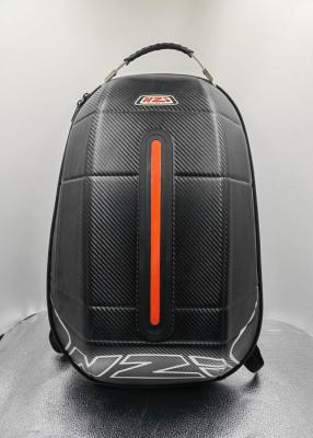 Chine Logo en caoutchouc imperméable de sac à dos de sac de casque de moto avec l'affichage à LED à vendre